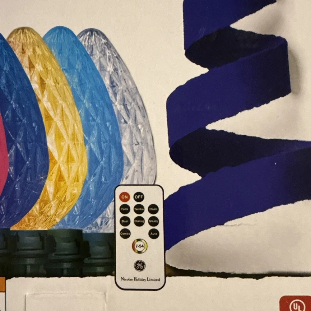 GE Color Effects 8-Marker Color Changing Christmas Light Bulb Pathway Markers